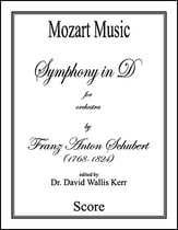 Symphony in D Orchestra sheet music cover